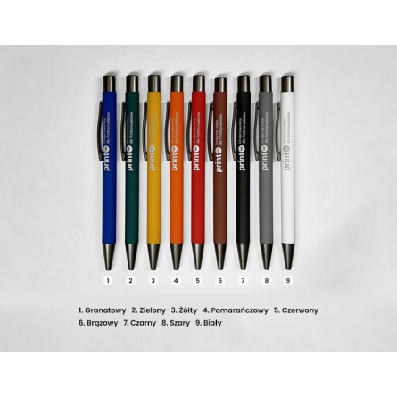 Długopisy metalowe PRO