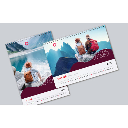 Kalendarze spiralowe (12 stron)