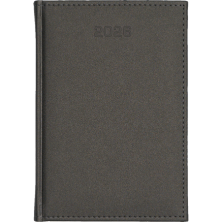 Kalendarz B5 tyg. Velour Grafit - F493/M