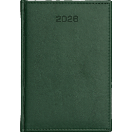 Kalendarz B5 tyg. Nebraska Zielony Jasny - A224