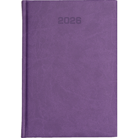 Kalendarz B6 dzienny Vivella Fiolet - 4864