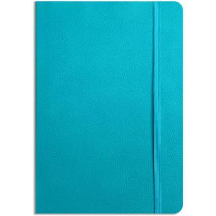 Notes A5 KRATKA gumka LOLA Turkus A46-02