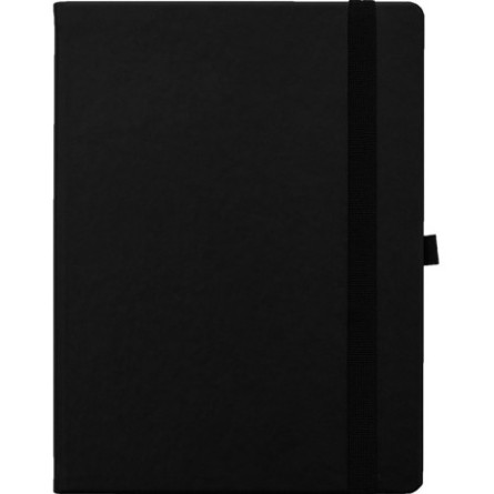 Notes A5 KROPKI gumka Vivella Czarny - NERO
