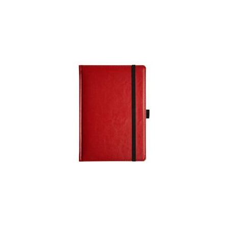 Notes A5 LINIA gumka Nebraska Czerwony - A222