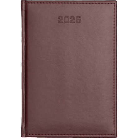 K. A5 Tyg. NOTESOWY Nebraska Bordo B459