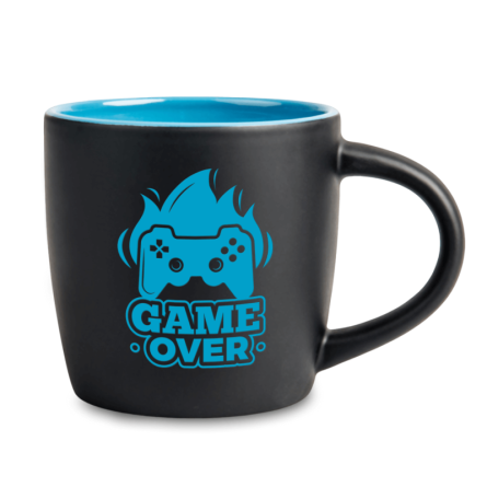 Kubek BOSTON do graweru - czarny, matowy